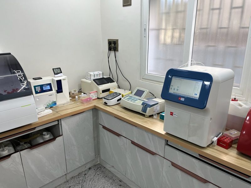 Bio Chemistry testing area at National Lab