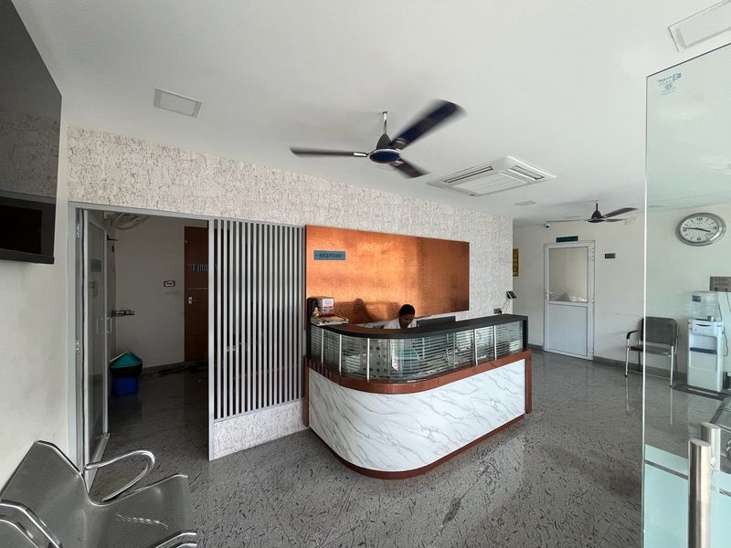 National Lab reception desk